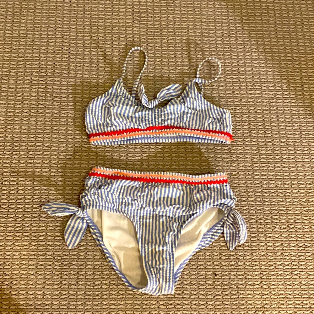 J-crew girls size 6-7 bikini
